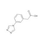 Benzeneacetic acid, 3-(4H-1,2,4-triazol-4-yl)-