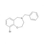 4-benzyl-9-bromo-2,3,4,5-tetrahydrobenzo[f][1,4]oxazepine