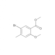 Benzoic acid, 5-bromo-2-methoxy-4-methyl-, methyl ester