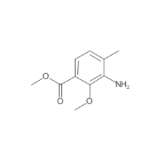 Benzoic acid, 3-amino-2-methoxy-4-methyl-, methyl ester