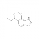 1H-Indazole-6-carboxylic acid, 7-methoxy-, methyl ester