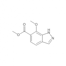 1H-Indazole-6-carboxylic acid, 7-methoxy-, methyl ester