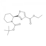 ethyl (S)-2-(1-(tert-butoxycarbonyl)piperidin-2-yl)thiazole-4-carboxylate