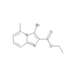 Imidazo[1,2-a]pyridine-2-carboxylic acid, 3-bromo-5-methyl-, ethyl ester