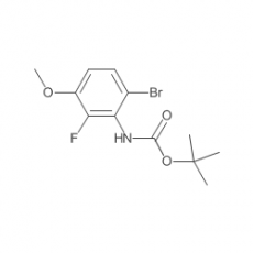 Carbamic acid,N-(6-bromo-2-fluoro-3-methoxyphenyl)-, 1,1-dimethylethyl ester