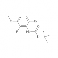 Carbamic acid,N-(6-bromo-2-fluoro-3-methoxyphenyl)-, 1,1-dimethylethyl ester Carbamic acid,N-(6-bromo-2-fluoro-3-methoxyphenyl)-, 1,1-dimethylethyl ester