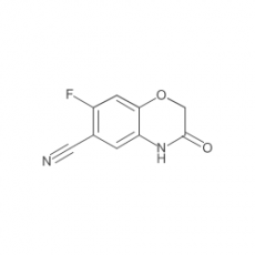 2H-1,4-Benzoxazine-6-carbonitrile, 7-fluoro-3,4-dihydro-3-oxo-