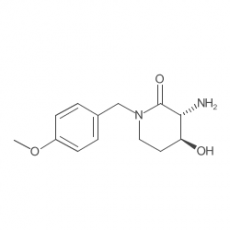(3R,4S)-3-amino-4-hydroxy-1-(4-methoxybenzyl)piperidin-2-one