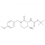 tert-butyl ((3R,4R)-4-amino-1-(4-methoxybenzyl)-2-oxopiperidin-3-yl)carbamate