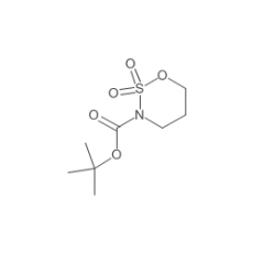 1,2,3-Oxathiazine-3(4H)-carboxylic acid, dihydro-, 1,1-dimethylethyl ester, 2,2-dioxide