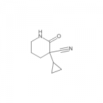 3-cyclopropyl-2-oxopiperidine-3-carbonitrile
