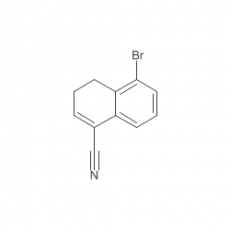 1-Naphthalenecarbonitrile, 5-bromo-3,4-dihydro- 1-Naphthalenecarbonitrile, 5-bromo-3,4-dihydro-
