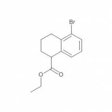 ethyl 5-bromo-1,2,3,4-tetrahydronaphthalene-1-carboxylate ethyl 5-bromo-1,2,3,4-tetrahydronaphthalene-1-carboxylate