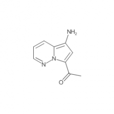 1-(5-aminopyrrolo[1,2-b]pyridazin-7-yl)ethan-1-one