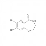 7,8-dibromo-3,4-dihydropyrido[2,3-f][1,4]oxazepin-5(2H)-one