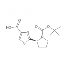 4-Thiazolecarboxylic acid, 2-[(2S)-1-[(1,1-dimethylethoxy)carbonyl]-2-pyrrolidinyl]-