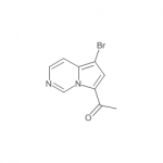 1-(5-bromopyrrolo[1,2-c]pyrimidin-7-yl)ethan-1-one