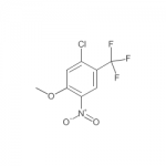 Benzene, 1-chloro-5-methoxy-4-nitro-2-(trifluoromethyl)-