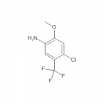 Benzenamine, 4-chloro-2-methoxy-5-(trifluoromethyl)-