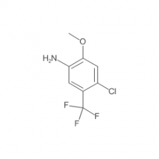 Benzenamine, 4-chloro-2-methoxy-5-(trifluoromethyl)- Benzenamine, 4-chloro-2-methoxy-5-(trifluoromethyl)-