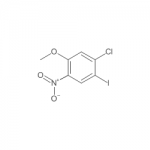Benzene, 1-chloro-2-iodo-5-methoxy-4-nitro-