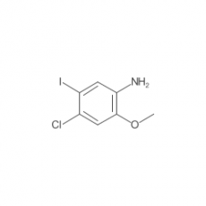Benzenamine, 4-chloro-5-iodo-2-methoxy- Benzenamine, 4-chloro-5-iodo-2-methoxy-