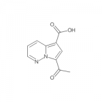 Pyrrolo[1,2-b]pyridazine-5-carboxylic acid, 7-acetyl-