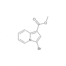 1-Indolizinecarboxylic acid, 3-bromo-, methyl ester 1-Indolizinecarboxylic acid, 3-bromo-, methyl ester
