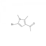 1-(5-bromo-1,2-dimethyl-1H-pyrrol-3-yl)ethan-1-one
