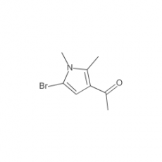 1-(5-bromo-1,2-dimethyl-1H-pyrrol-3-yl)ethan-1-one