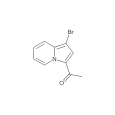 Ethanone, 1-(1-bromo-3-indolizinyl)-