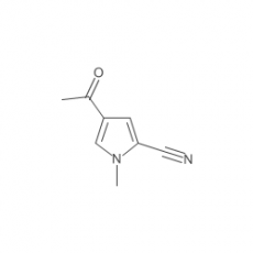 1H-Pyrrole-2-carbonitrile, 4-acetyl-1-methyl-