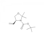 3-Oxazolidinecarboxylic acid, 4-ethenyl-2,2-dimethyl-, 1,1-dimethylethyl ester, (4S)-