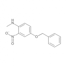 Benzenamine,N-methyl-2-nitro-4-(phenylmethoxy)- Benzenamine,N-methyl-2-nitro-4-(phenylmethoxy)-