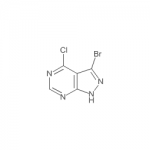 1H-Pyrazolo[3,4-d]pyrimidine, 3-bromo-4-chloro-