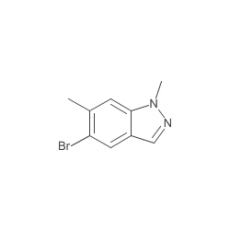 1H-Indazole, 5-bromo-1,6-dimethyl- 1H-Indazole, 5-bromo-1,6-dimethyl-