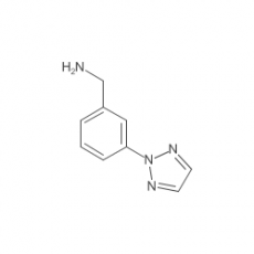 Benzenemethanamine, 3-(2H-1,2,3-triazol-2-yl)- Benzenemethanamine, 3-(2H-1,2,3-triazol-2-yl)-