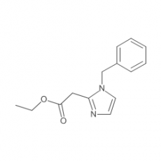 1H-Imidazole-2-acetic acid, 1-(phenylmethyl)-, ethyl ester 1H-Imidazole-2-acetic acid, 1-(phenylmethyl)-, ethyl ester