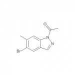 Ethanone, 1-(5-bromo-6-methyl-1H-indazol-1-yl)-