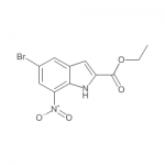 ethyl 5-bromo-7-nitro-1H-indole-2-carboxylate